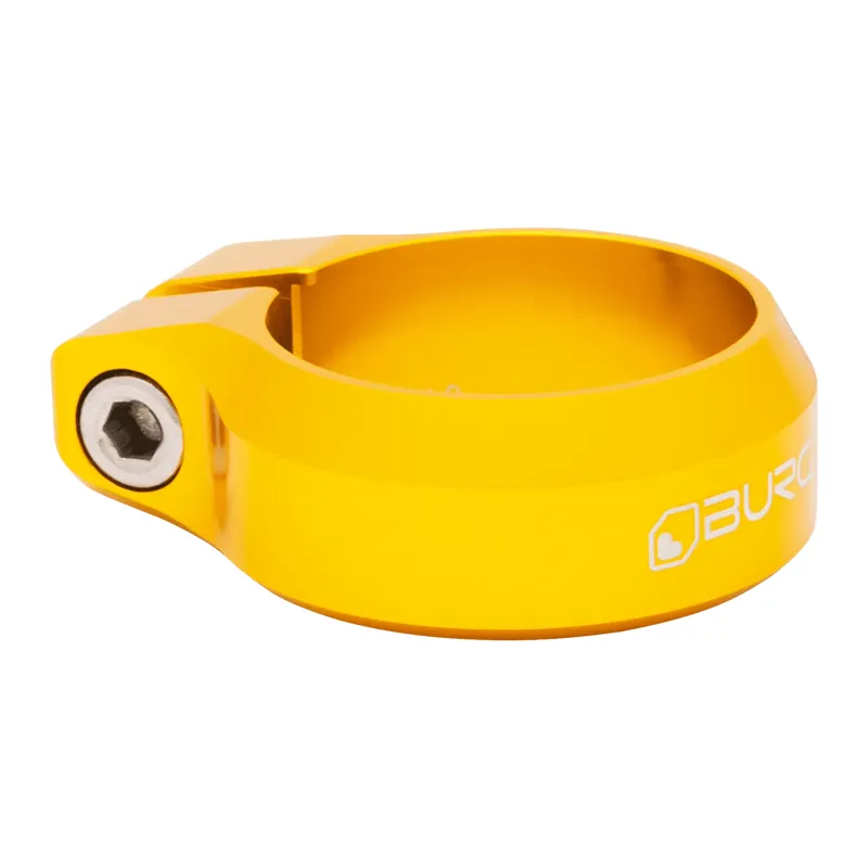 Burgtec 36.4mm Diameter Seat Clamp - Burgtec Bullion Gold