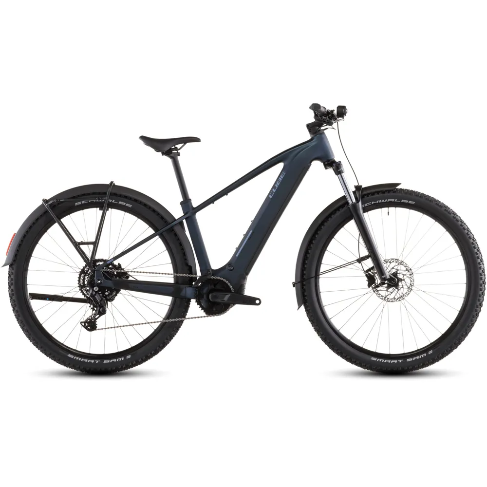 uPRISE Bikes Cube Reaction Hybrid Performance 600 FE 2026 Electric MTB - IndigoBlue | Price match, 365 day return s, 18-Month Warranty, Finance Available & Free UK Delivery