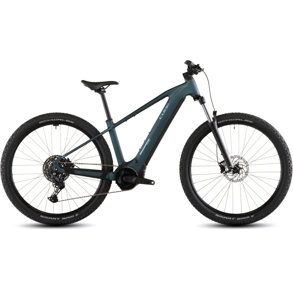 uPRISE Bikes Cube Reaction Hybrid One 600 2026 Electric Hardtail - Royalgreen/Prism | Price match, 365 day return s, 18-Month Warranty, Finance Available & Free UK Delivery