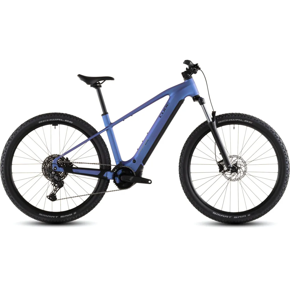 uPRISE Bikes Cube Reaction Hybrid One 600 2026 Electric MTB - Blueiris/Reflect | Price match, 365 day return s, 18-Month Warranty, Finance Available & Free UK Delivery