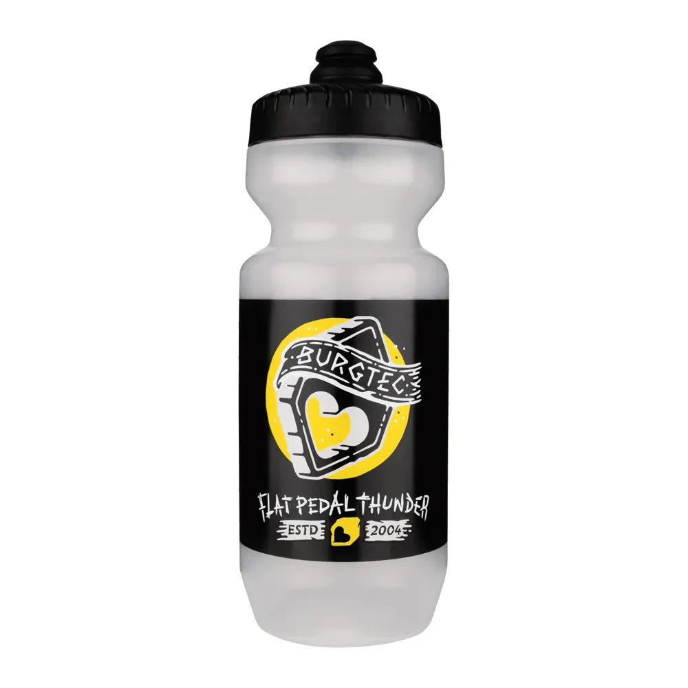uPRISE Bikes Burgtec Guzzle 650ml Water Bottle - Flat Pedal Thunder | Price match, 365 day return s, 18-Month Warranty, Finance Available & Free UK Delivery