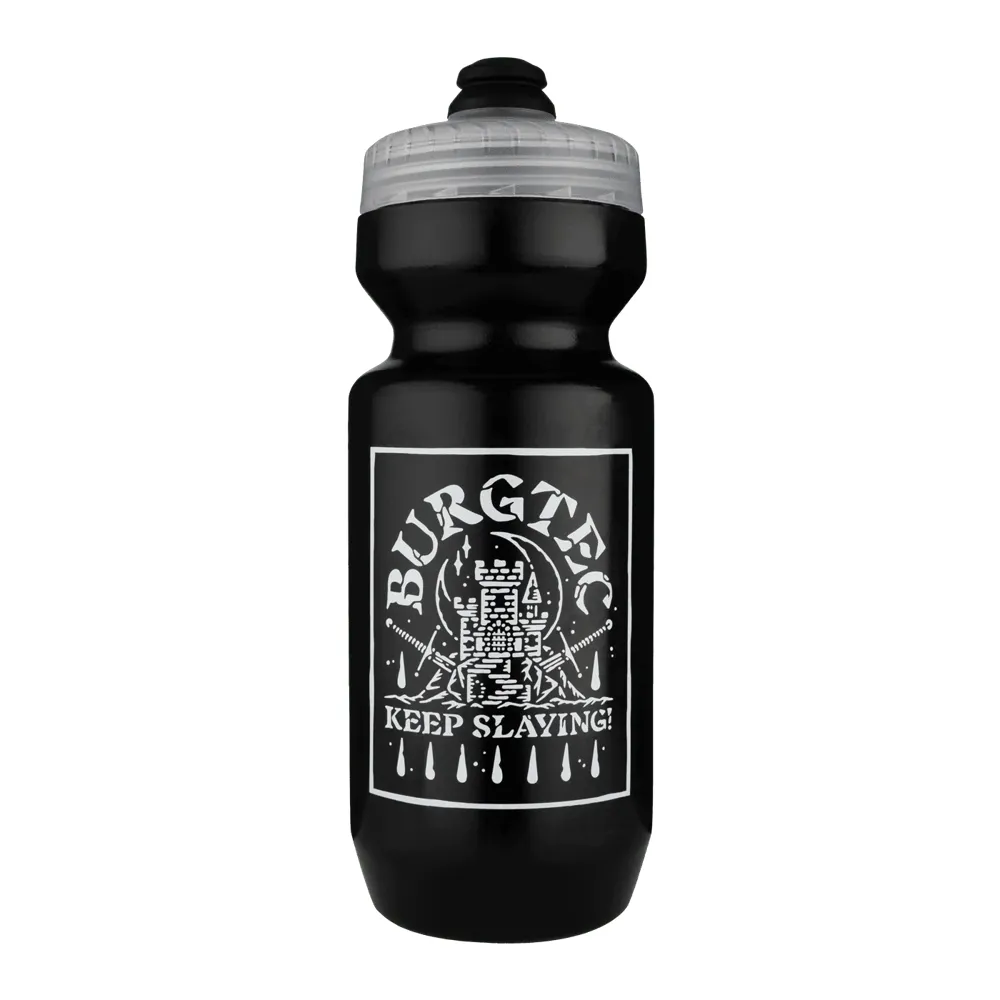 uPRISE Bikes Burgtec Guzzle 650ml Water Bottle - Keep Slaying | Price match, 365 day return s, 18-Month Warranty, Finance Available & Free UK Delivery