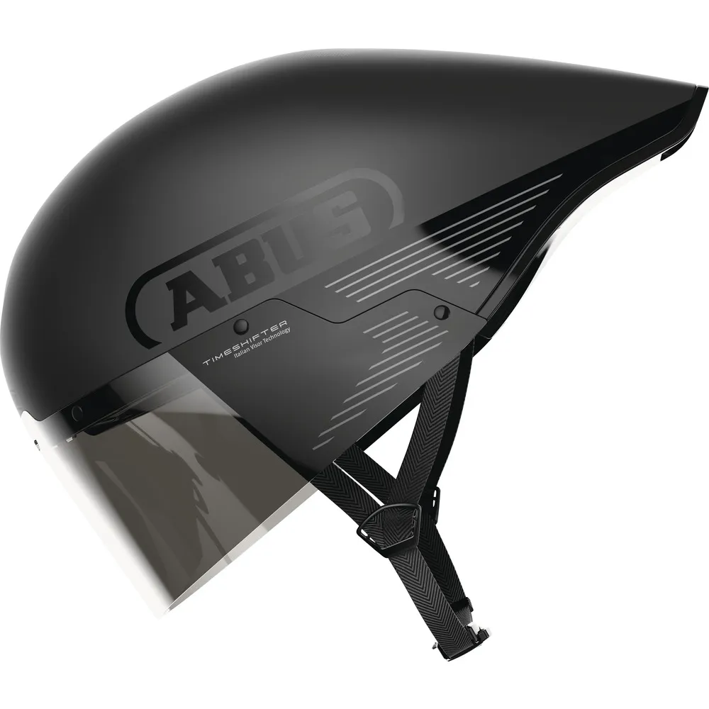 uPRISE Bikes Abus TimeShifter Time Trials/Triathlon Helmet - Velvet Black | Price match, 365 day returns, 18-Month Warranty, Finance Available & Free UK Delivery
