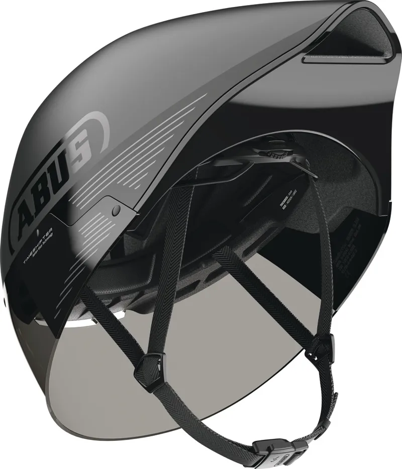 Abus TimeShifter Time Trials/Triathlon Helmet - Velvet Black-2