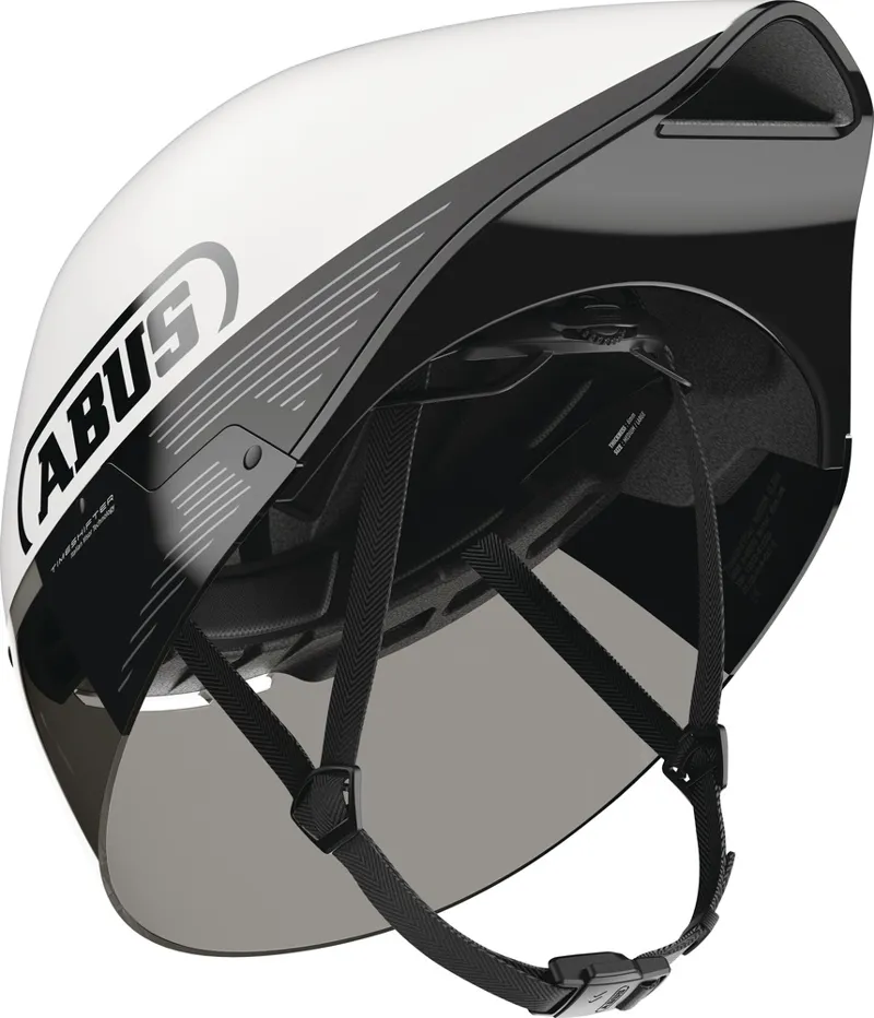 Abus TimeShifter Time Trials/Triathlon Helmet - Polar White-2