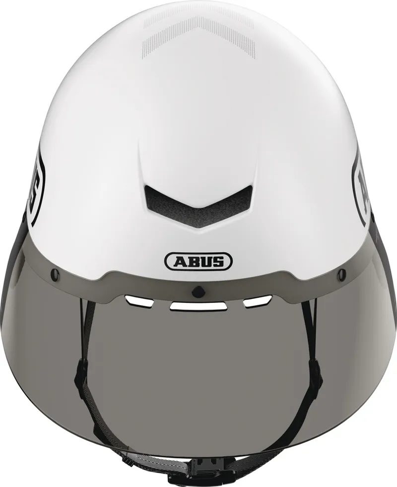 Abus TimeShifter Time Trials/Triathlon Helmet - Polar White-4