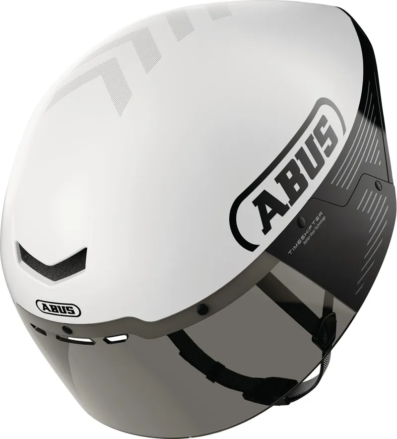 Abus TimeShifter Time Trials/Triathlon Helmet - Polar White-6