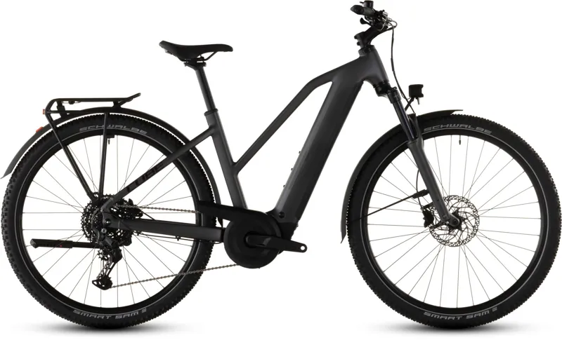 Cube Nuride Hybrid Performance 600wh Trapeze 2026 Electric Hybrid Bike - Slabrey/Black