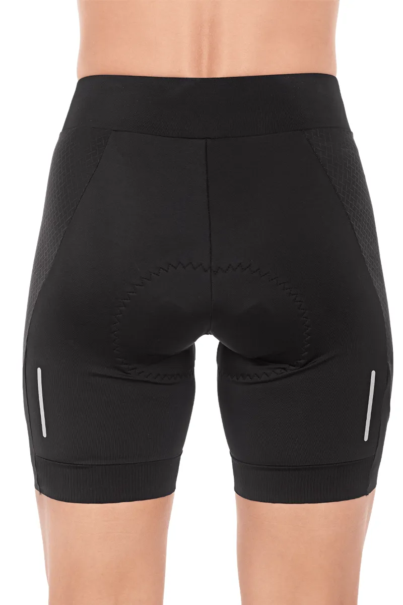 Cube Blackline Womens Cycle Shorts - Black-2