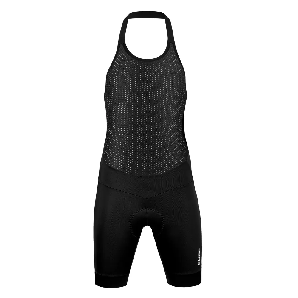 uPRISE Bikes Cube Blackline Womens Bib Shorts - Black | Price match, 365 day return s, 18-Month Warranty, Finance Available & Free UK Delivery