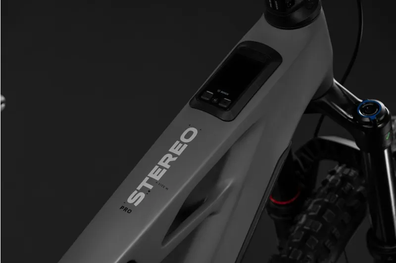Cube Stereo Hybrid One44 HPC Pro 800 2027 Electric MTB - Oldgrey/Black-2