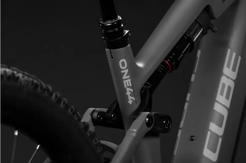 Cube Stereo Hybrid One44 HPC Pro 800 2027 Electric MTB - Oldgrey/Black-3