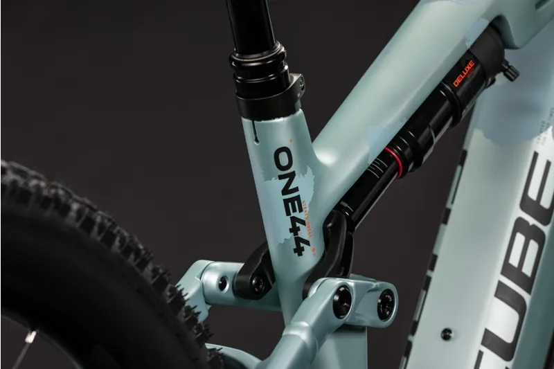 Cube Stereo Hybrid One44 HPC Pro 800 2027 Electric MTB - Pearlaqua-3