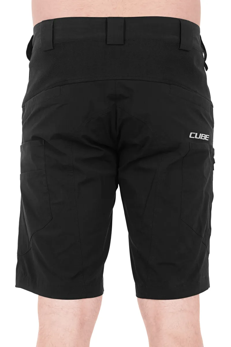 Cube Work Casual Shorts - Black -2