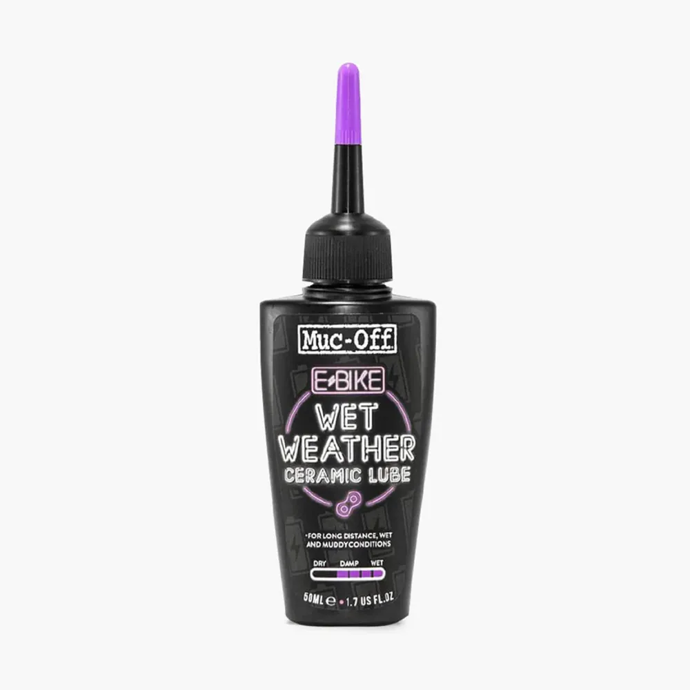 uPRISE Bikes Muc-Off eBike Wet Weather Chain Lube - 50ml | Price match, 365 day return s, 18-Month Warranty, Finance Available & Free UK Delivery