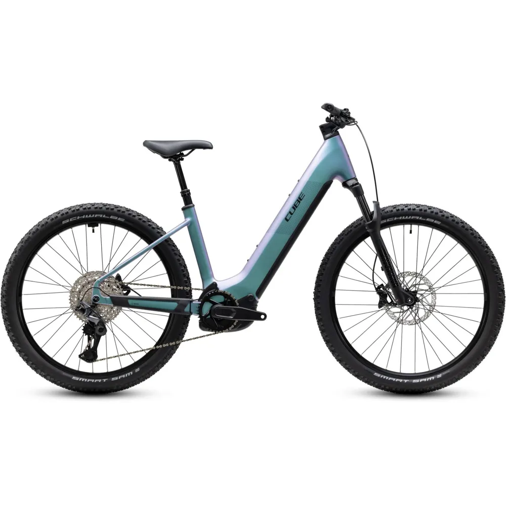 uPRISE Bikes Cube Reaction Hybrid Pro 800wh 2027 EE Electric MTB - Polarlight/Black | Price match, 365 day returns, 18-Month Warranty, Finance Available & Free UK Delivery