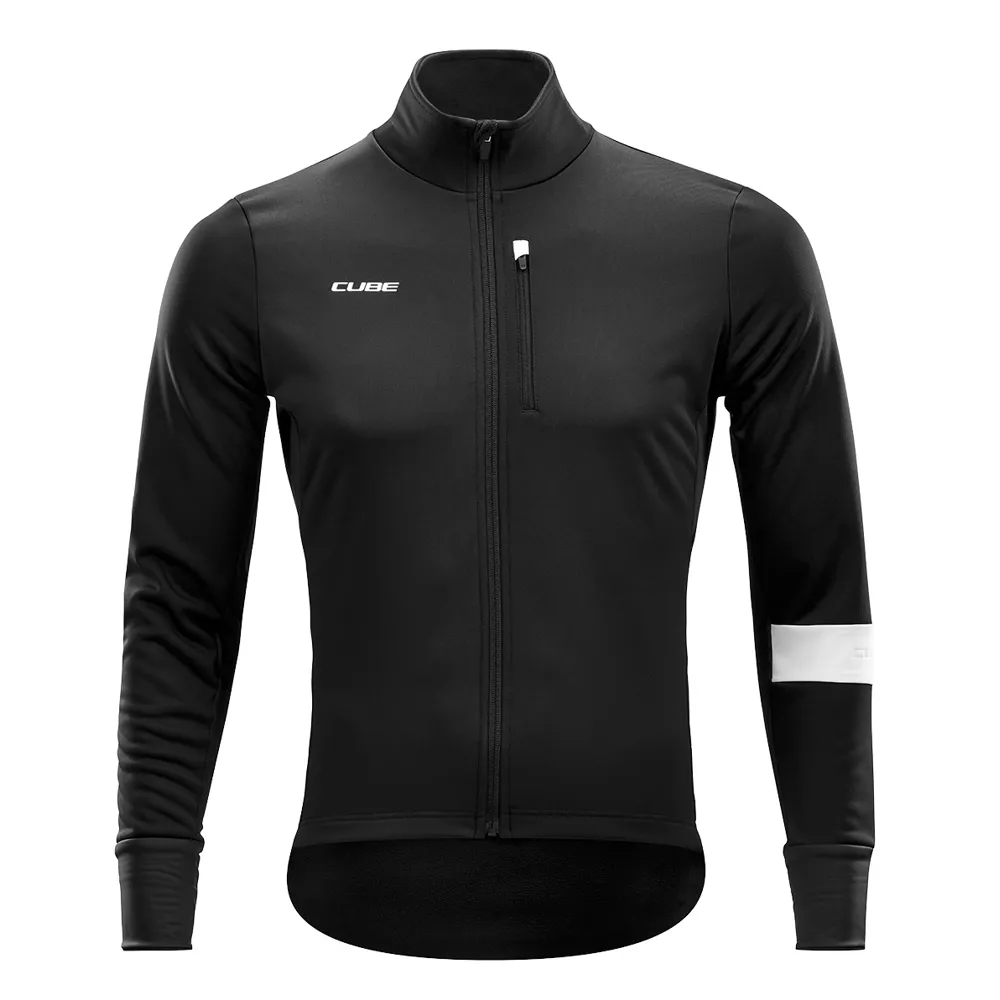 uPRISE Bikes Cube Blackline Softshell Jacket - Black | Price match, 365 day return s, 18-Month Warranty, Finance Available & Free UK Delivery