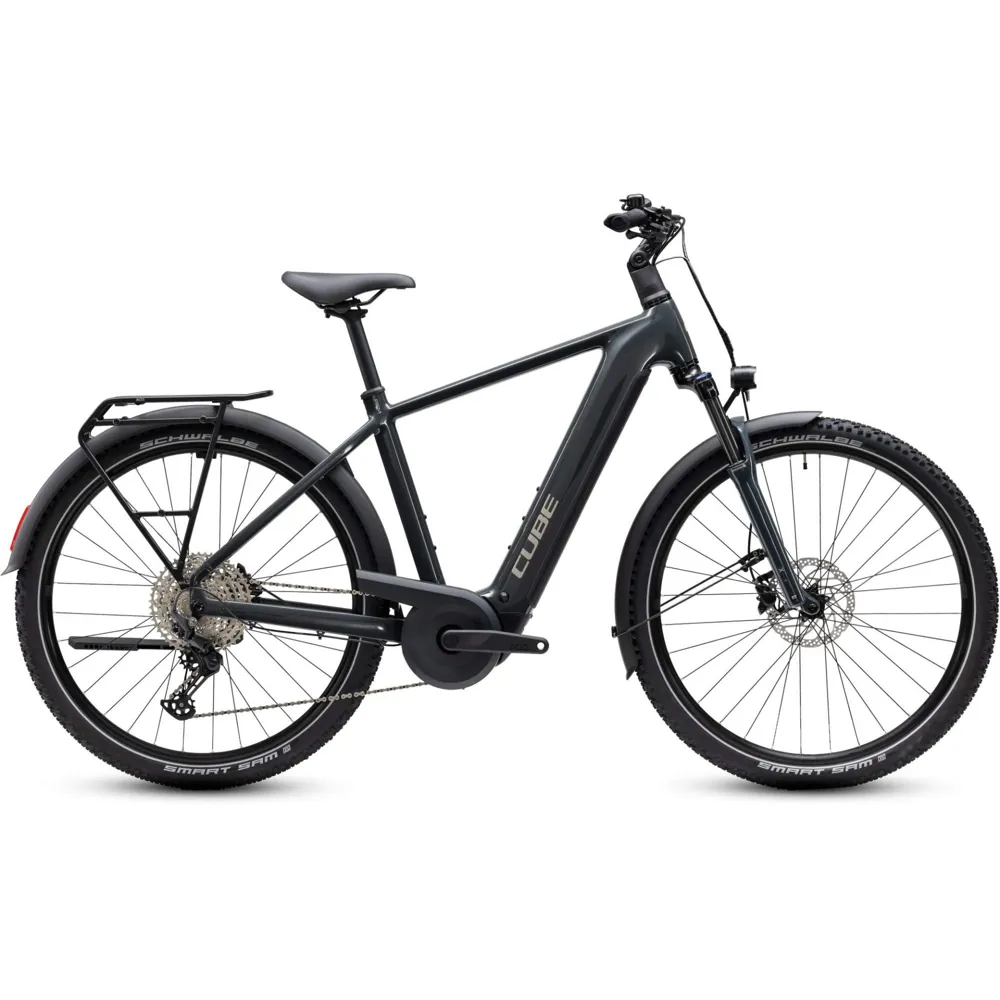 uPRISE Bikes Cube Nuride Hybrid Performance 720wh 2027 Electric Hybrid Bike - Grey | Price match, 365 day returns, 18-Month Warranty, Finance Available & Free UK Delivery