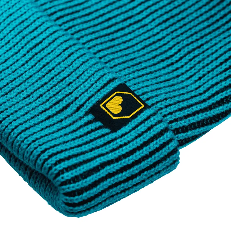 Burgtec Bootleg Beanie Hat - Tempo Teal-2