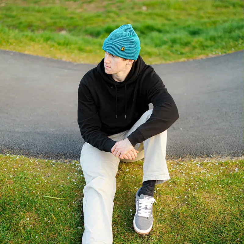 Burgtec Bootleg Beanie Hat - Tempo Teal-5