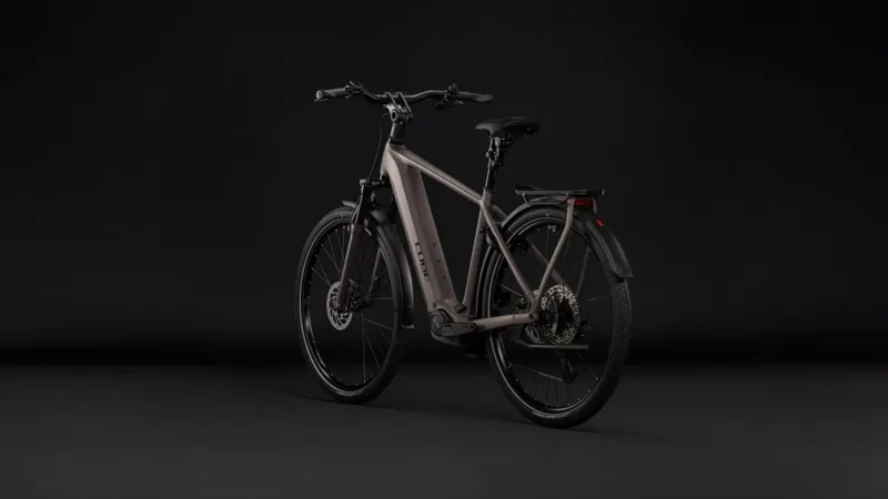 Cube Kathmandu Hybrid One 800 2027 Electric Hybrid Bike - Cedar/Chrome-9