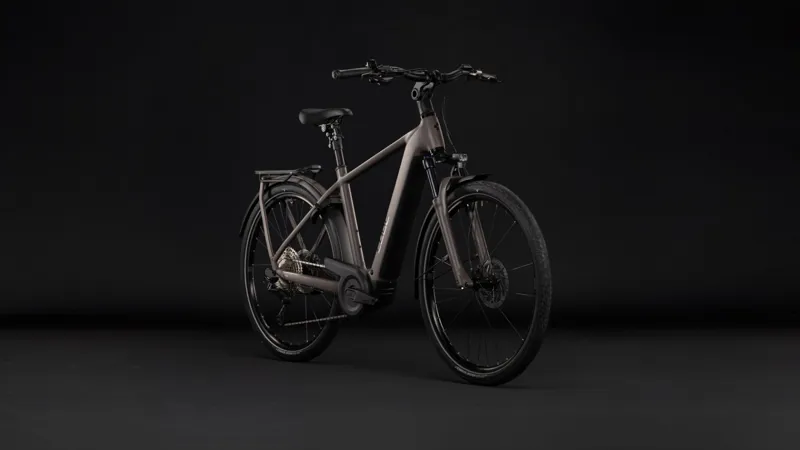Cube Kathmandu Hybrid One 800 2027 Electric Hybrid Bike - Cedar/Chrome-6