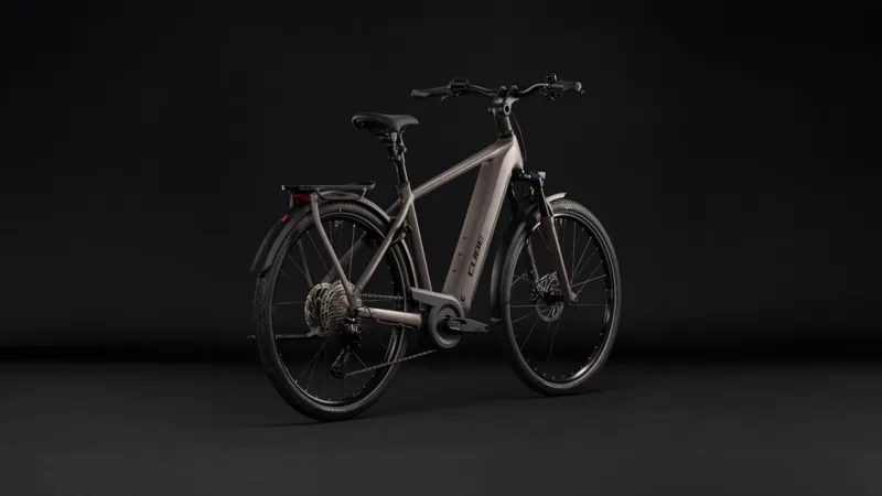 Cube Kathmandu Hybrid One 800 2027 Electric Hybrid Bike - Cedar/Chrome-7