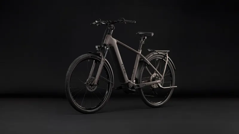 Cube Kathmandu Hybrid One 800 2027 Electric Hybrid Bike - Cedar/Chrome-8
