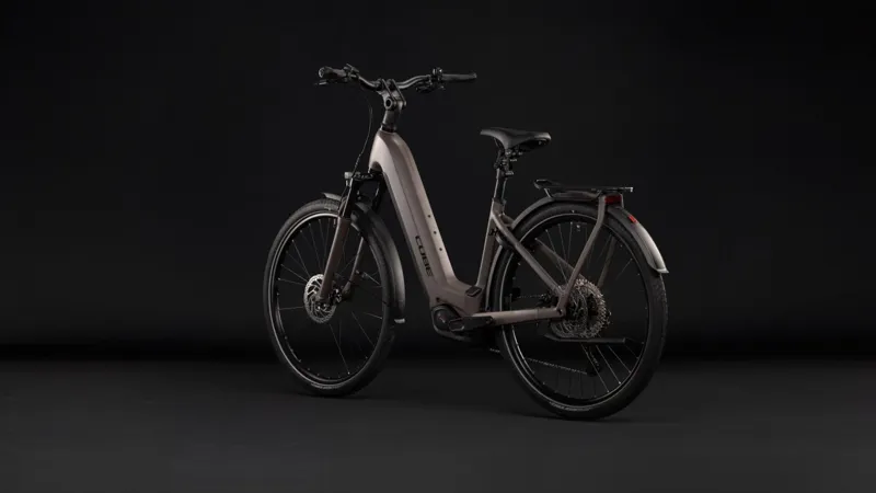 Cube Kathmandu Hybrid One 800wh Easy Entry 2027 Electric Hybrid Bike - Cedar -9