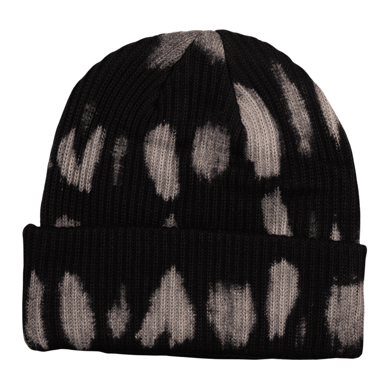 Burgtec Mobster Beanie Hat - Black Eclipse-1