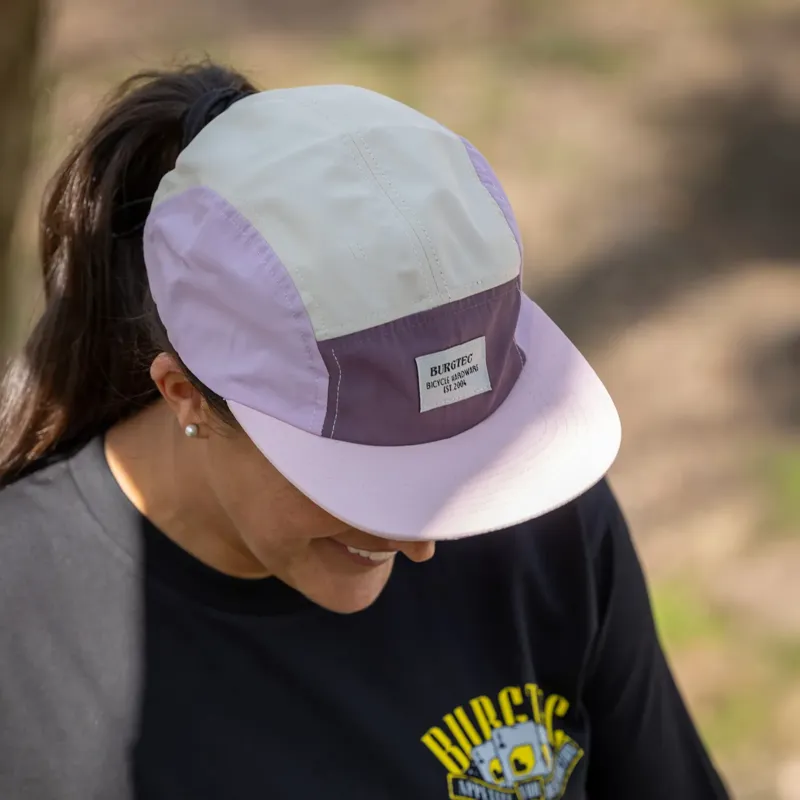 Burgtec Courier Five Panel Cap - Pink Lemonade-3