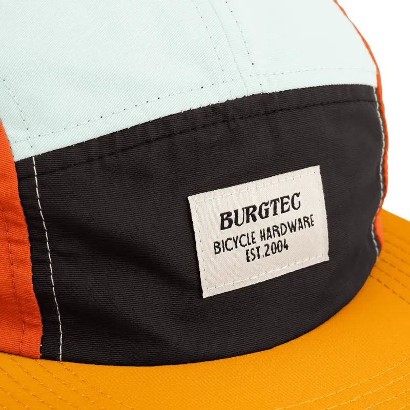 Burgtec Courier Five Panel Cap - Sweet Mustard-2