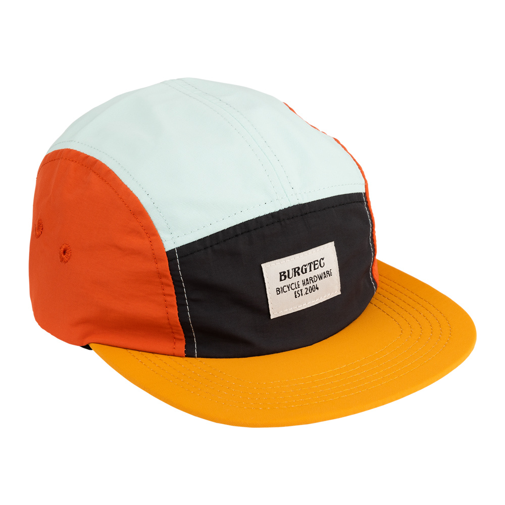 uPRISE Bikes Burgtec Courier Five Panel Cap - Sweet Mustard | Price match, 365 day return s, 18-Month Warranty, Finance Available & Free UK Delivery