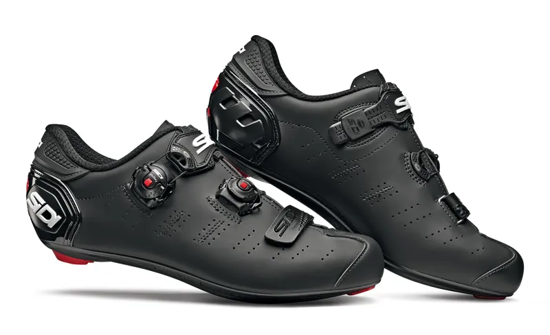 Sidi Ergo 5 Mega Fit Clipless Road Shoes - Matt Black
