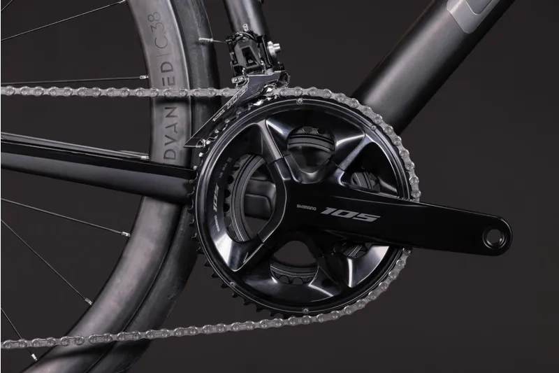 Cube Attain C:62 Race 2027 Carbon Endurance Road Bike - Coalchrome-3