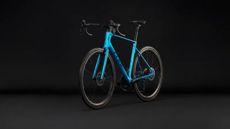 Cube Attain C 62 SLX 2027 Carbon Endurance Road Bike - Bali/Blue-9