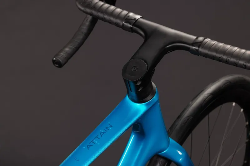 Cube Attain C 62 SLX 2027 Carbon Endurance Road Bike - Bali/Blue-1