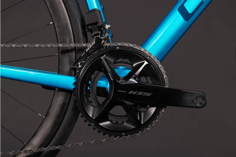 Cube Attain C 62 SLX 2027 Carbon Endurance Road Bike - Bali/Blue-4