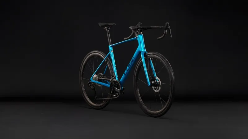 Cube Attain C 62 SLX 2027 Carbon Endurance Road Bike - Bali/Blue-7
