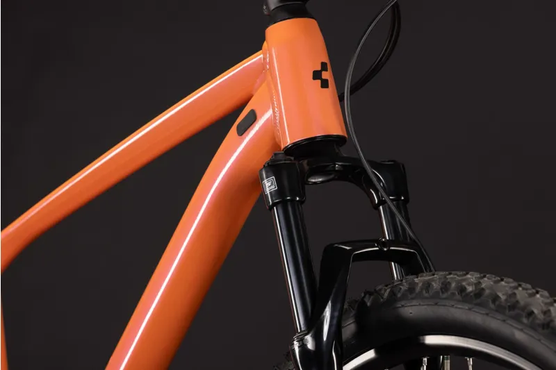 Cube Aim One 2027 Hardtail Mountain Bike - Salmon/Black-4