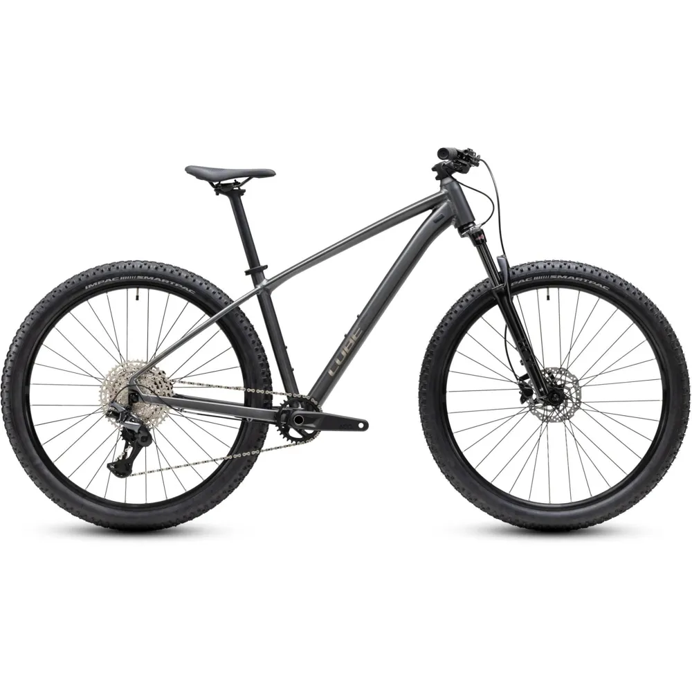 uPRISE Bikes Cube Aim SLX 2027 Hardtail Mountain Bike - Slateblack/Chrome | Price match, 365 day returns, 18-Month Warranty, Finance Available & Free UK Delivery