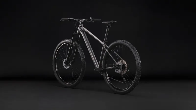 Cube Aim SLX 2027 Hardtail Mountain Bike - Slateblack/Chrome-9