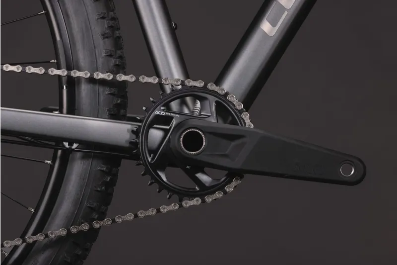 Cube Aim SLX 2027 Hardtail Mountain Bike - Slateblack/Chrome-4