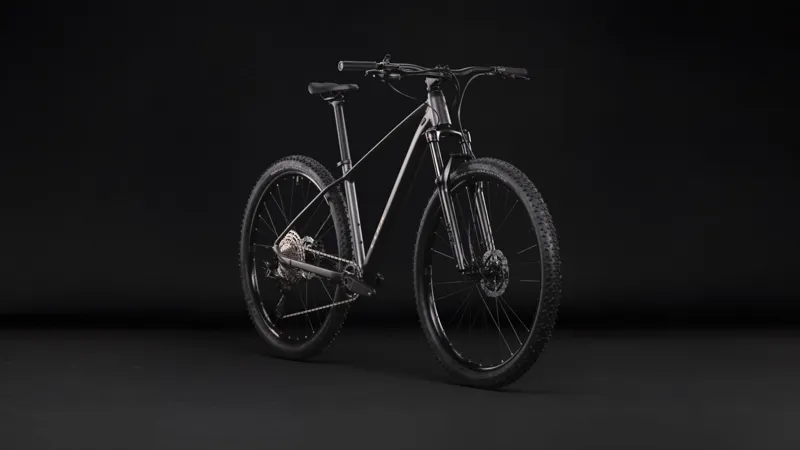 Cube Aim SLX 2027 Hardtail Mountain Bike - Slateblack/Chrome-6