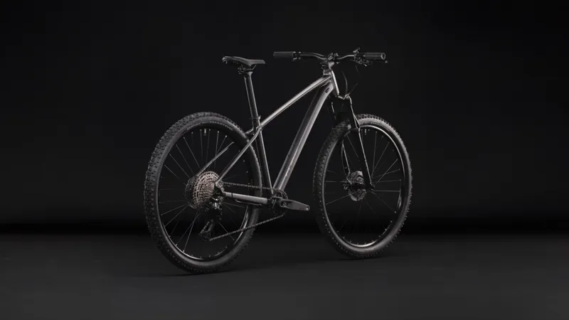 Cube Aim SLX 2027 Hardtail Mountain Bike - Slateblack/Chrome-7