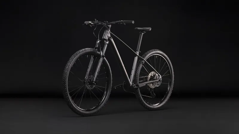 Cube Aim SLX 2027 Hardtail Mountain Bike - Slateblack/Chrome-8