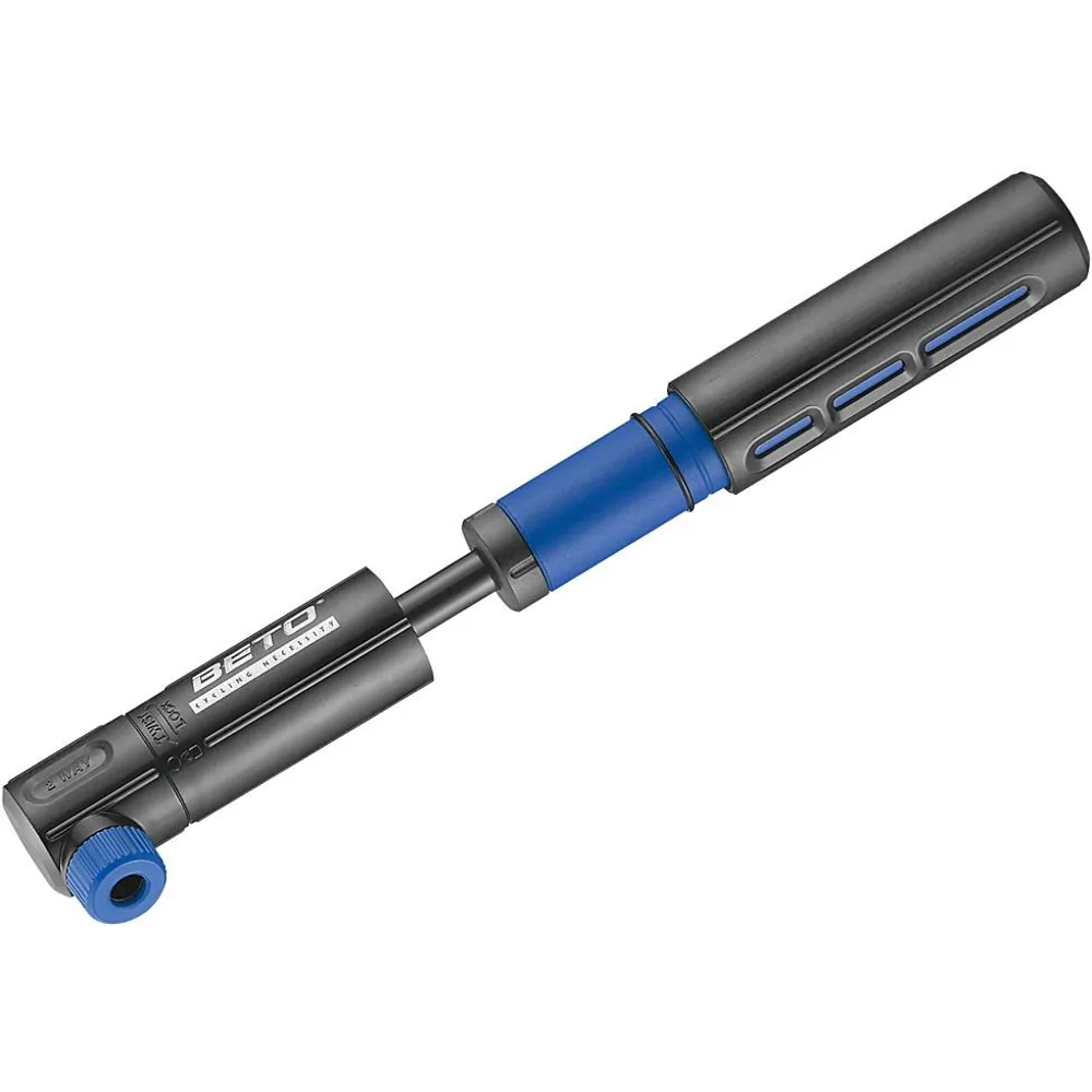 uPRISE Bikes Beto CRH015P TwoWay Twist Lock Pocket Mini Pump | Price match, 365 day return s, 18-Month Warranty, Finance Available & Free UK Delivery