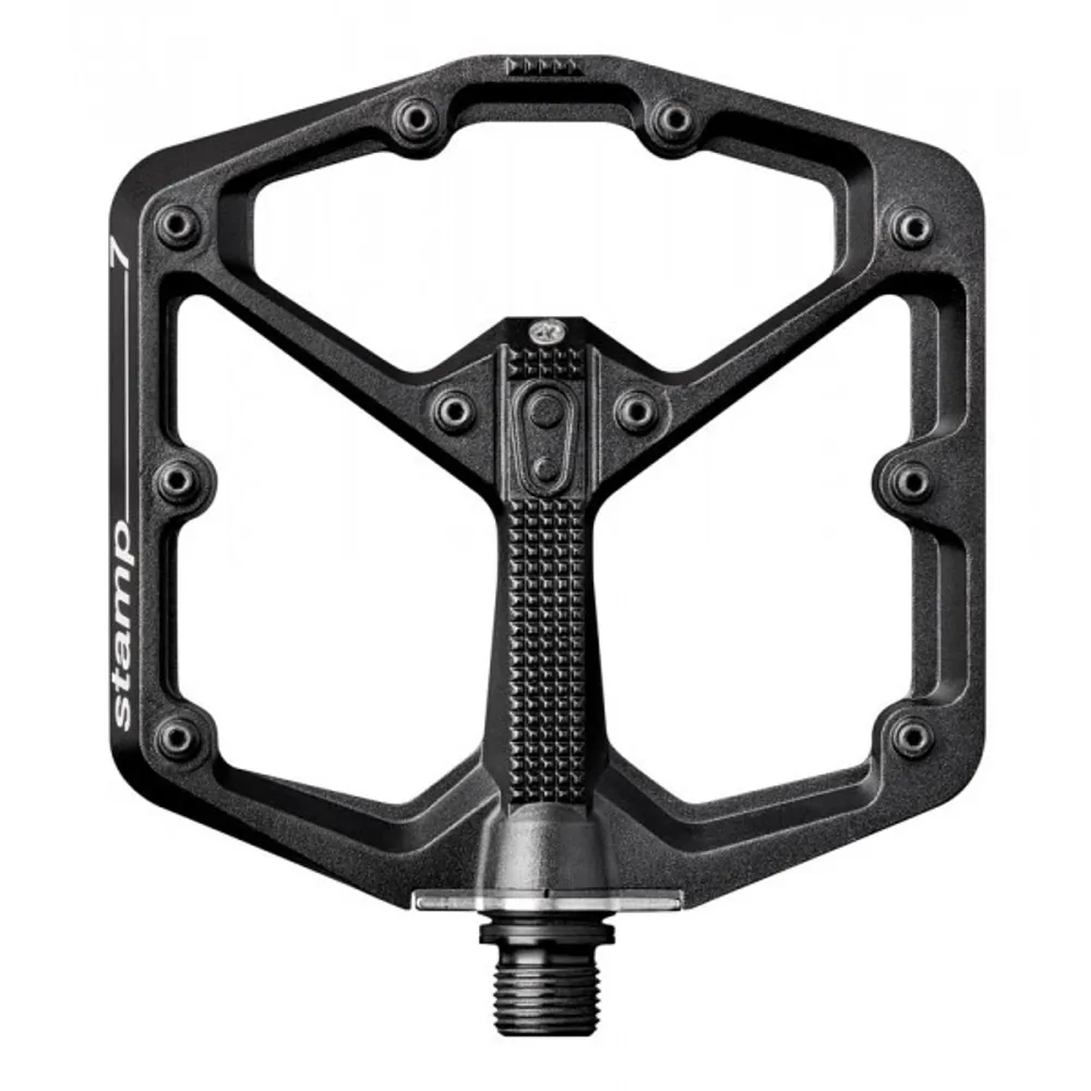 uPRISE Bikes Crank Brothers Stamp 7 MTB Flat Pedals - Black | Price match, 365 day return s, 18-Month Warranty, Finance Available & Free UK Delivery