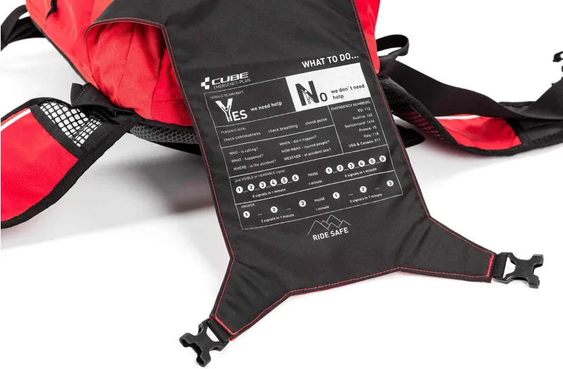 Cube Edge Trail Backpack - 16 Litre - Red-2