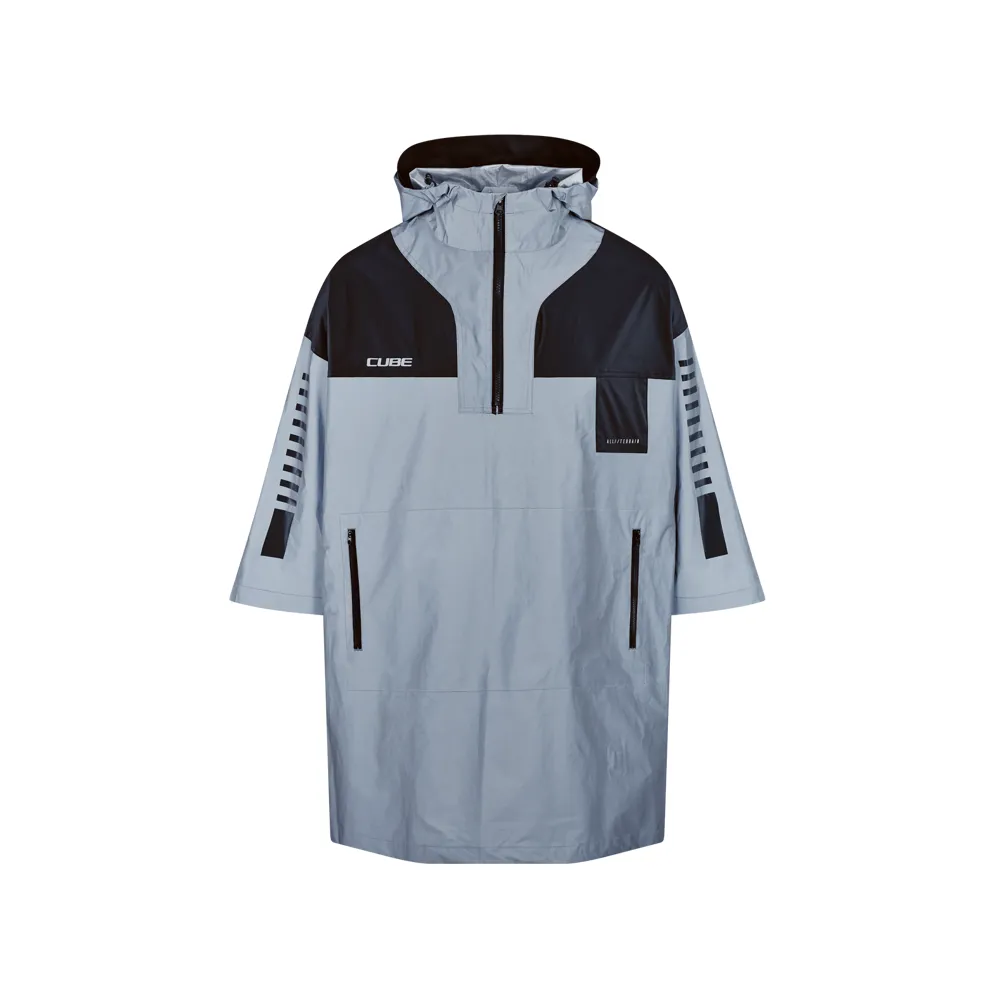 uPRISE Bikes Cube Gravel ATX Utility Poncho - Safety Silver/Grey | Price match, 365 day return s, 18-Month Warranty, Finance Available & Free UK Delivery